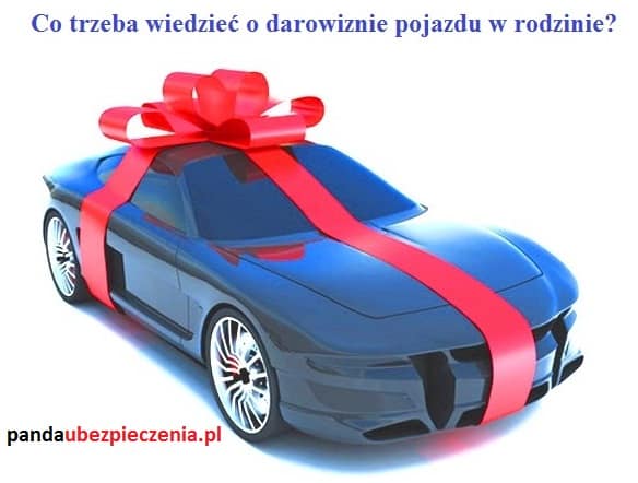 darowizna pojazdu w rodzinie